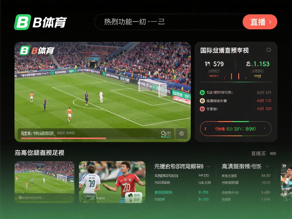 下载B体育连接后如何使用?功能详解一览 (下载B体育连接后如何使用?功能详解与操作指南一览) B体育最吸引人的功能之一便是赛事直播。无论是国际顶