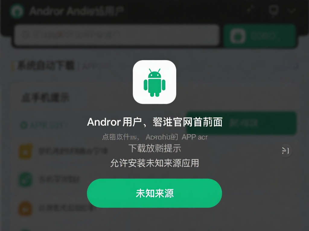 安卓用户：访问官方网站后，点击下载按钮，系统会自动